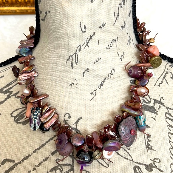 Artisan Jewelry - this necklace just so beautiful I can’t believe how much imagination and talent